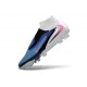 Bota Nike Phantom 6 Df Elite Fg Azul Carrera Explosión Rosa Blanco