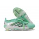 adidas Predator 26 Elite Fold-over Tongue FG Verde Plateado