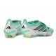 adidas Predator 26 Elite Fold-over Tongue FG Verde Plateado