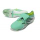 adidas Predator 26 Elite Fold-over Tongue FG Verde Plateado