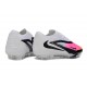 Zapatillas de Fútbol Nike Phantom 6 Low Elite FG Rosa Blanco Negro