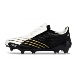 Zapatillas de Futbol Adidas F50 Spider Elite FG Negro Blanco