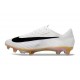 Zapatillas Nike Zoom Mercurial Vapor XVII Elite FG Blanco Dorada Negro