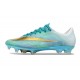 Zapatillas Nike Zoom Mercurial Vapor XVII Elite FG Verde Dorada