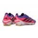 Bota de Fútbol adidas Predator Elite L FG Violeta Rosa Negro
