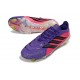 Bota de Fútbol adidas Predator Elite L FG Violeta Rosa Negro
