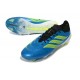 Bota de Fútbol adidas Predator Elite L FG Azul Verde Lima