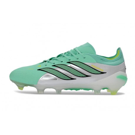 Bota de Fútbol adidas Predator Elite L FG Verde Plateada