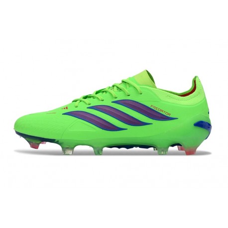 Bota de Fútbol adidas Predator Elite L FG Verde Azul