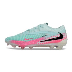 Zapatillas Nike Phantom 6 Low Elite FG Pistachio Frost / Rosa / Negro