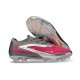 Zapatillas de Fútbol Nike Phantom 6 Low Elite FG Rosa / Plata / Gris