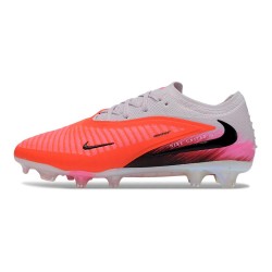 Zapatilla Nike Phantom 6 Low Elite FG Carmesí Brillante / Gris / Negro