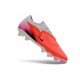 Zapatilla Nike Phantom 6 Low Elite FG Carmesí Brillante / Gris / Negro