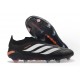 Zapatos de Fútbol adidas Predator Elite Sin Cordones FG Negro Blanco