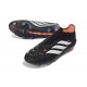 Zapatos de Fútbol adidas Predator Elite Sin Cordones FG Negro Blanco