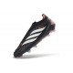 Zapatos de Fútbol adidas Predator Elite Sin Cordones FG Negro Blanco
