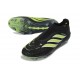 Zapatos de Fútbol adidas Predator Elite Sin Cordones FG Negro Verde
