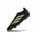Zapatos de Fútbol adidas Predator Elite Sin Cordones FG Negro Verde