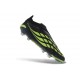 Zapatos de Fútbol adidas Predator Elite Sin Cordones FG Negro Verde