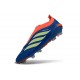Zapatos de Fútbol adidas Predator Elite Sin Cordones FG Azul Verde Naranja