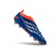 Zapatos de Fútbol adidas Predator Elite Sin Cordones FG Azul Verde Naranja