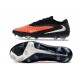 Zapatillas de Fútbol Nike Phantom 6 Low Elite FG Rojo Negro Plateada