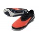 Zapatillas de Fútbol Nike Phantom 6 Low Elite FG Rojo Negro Plateada