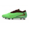 Zapatillas de Fútbol Nike Phantom 6 Low Elite FG Verde Dorado