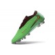 Zapatillas de Fútbol Nike Phantom 6 Low Elite FG Verde Dorado