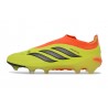 Zapatos de Fútbol adidas Predator Elite Sin Cordones FG Amarillo Negro