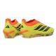 Zapatos de Fútbol adidas Predator Elite Sin Cordones FG Amarillo Negro