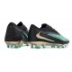 Zapatillas de Fútbol Nike Phantom 6 Low Elite FG Verde Negro Dorada