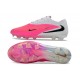 Zapatillas de Fútbol Nike Phantom 6 Low Elite FG Rosa Blanco