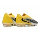 Zapatillas de Fútbol Nike Phantom 6 Low Elite FG Amarillo Negro Plateada
