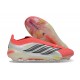 Zapatos de Fútbol adidas Predator Elite Sin Cordones FG Rojo Lúcido Negro Ftwr Blanco