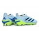 Zapatos de Fútbol adidas Predator Elite Sin Cordones FG Azul