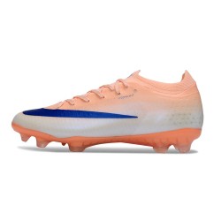 Bota de Fútbol Nike Zoom Mercurial Vapor 17 Elite FG Naranja Azul