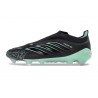 Zapatos de Fútbol adidas Predator Elite Sin Cordones FG Negro Verde