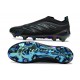 Zapatos de Fútbol adidas Predator Elite Sin Cordones FG Negro Azul