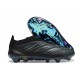 Zapatos de Fútbol adidas Predator Elite Sin Cordones FG Negro Azul