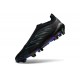 Zapatos de Fútbol adidas Predator Elite Sin Cordones FG Negro Azul