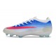 Bota de Fútbol Nike Zoom Mercurial Vapor 17 Elite FG Azul Blanco Rojo