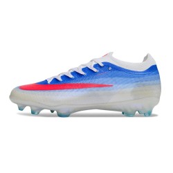 Bota de Fútbol Nike Zoom Mercurial Vapor 17 Elite FG Azul Blanco Rojo