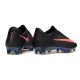 Bota de Fútbol Nike Zoom Mercurial Vapor 17 Elite FG Negro Arancione