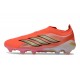 adidas Predator Elite Sin Cordones FG Solar Turbo Cromo Termal Negro