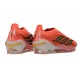 adidas Predator Elite Sin Cordones FG Solar Turbo Cromo Termal Negro