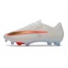Bota de Fútbol Nike Zoom Mercurial Vapor 17 Elite FG Blanco Naranja Dorado
