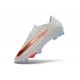 Bota de Fútbol Nike Zoom Mercurial Vapor 17 Elite FG Blanco Naranja Dorado