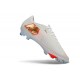 Bota de Fútbol Nike Zoom Mercurial Vapor 17 Elite FG Blanco Naranja Dorado