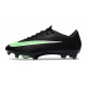 Bota de Fútbol Nike Zoom Mercurial Vapor 17 Elite FG Negro Verde